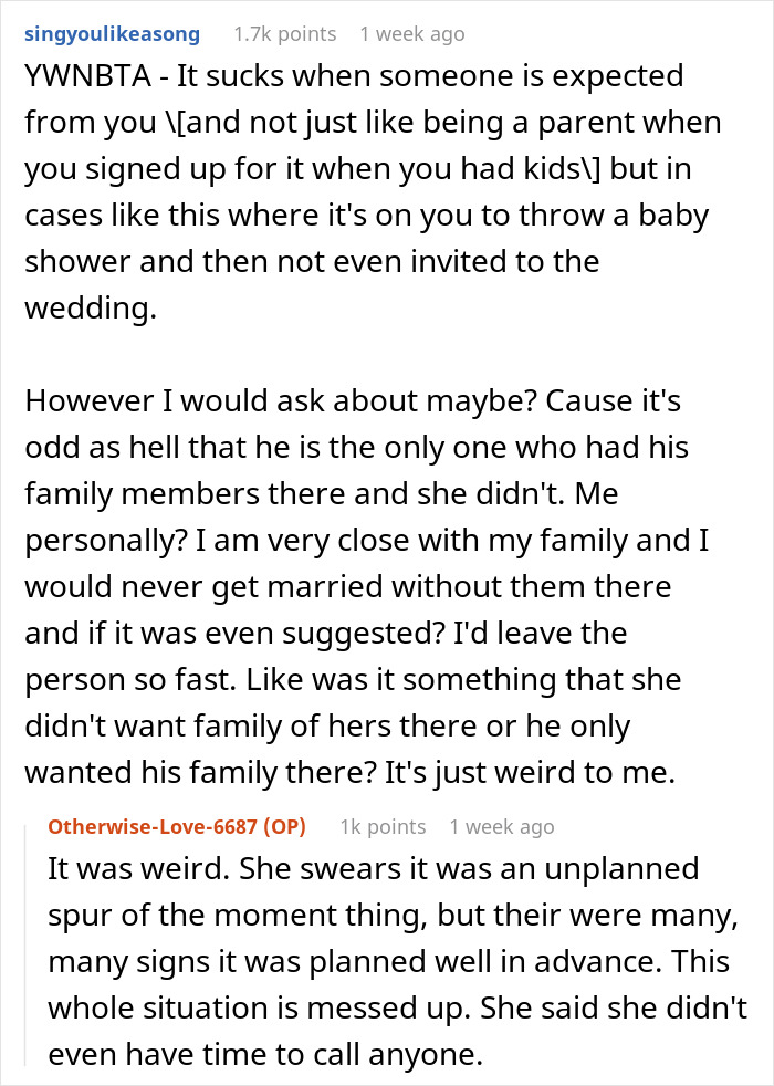 Mom-To-Be Doesn't See A Big Deal In Not Inviting Dad To Wedding, Stepmom Cancels Baby Shower