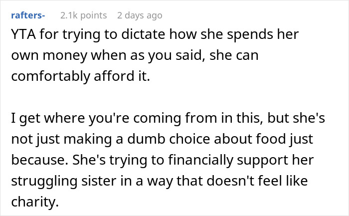 Netizens Shame Frugal Husband For Controlling Wife's Money As She Spends $45 To Support Sister 