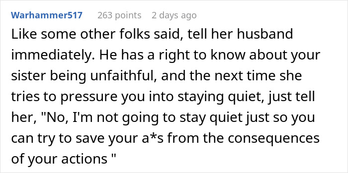 Dad&rsquo;s Infidelity Ruins Family&rsquo;s Lives, Woman Is Horrified After Finding Out Married Sis Is Cheating