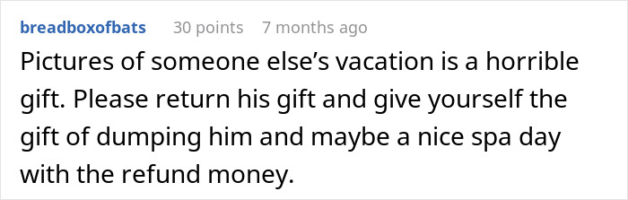 “Next-Level Douchery”: An Awful Birthday Gift From Boyfriend Ruins A 4-Year Relationship “Next-Level Douchery”: An Awful Birthday Gift From Boyfriend Ruins A 4-Year Relationship
