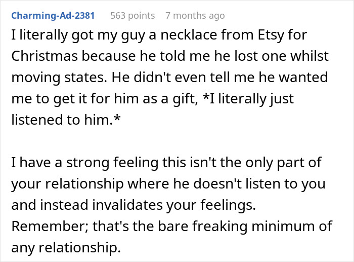 “Next-Level Douchery”: An Awful Birthday Gift From Boyfriend Ruins A 4-Year Relationship “Next-Level Douchery”: An Awful Birthday Gift From Boyfriend Ruins A 4-Year Relationship