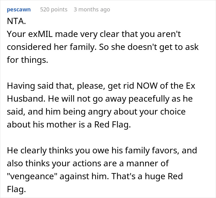 Woman Finally Is Free From Nasty MIL, Drama Ensues After She Refuses To Let Her Stay The Night Woman Finally Is Free From Nasty MIL, Drama Ensues After She Refuses To Let Her Stay The Night