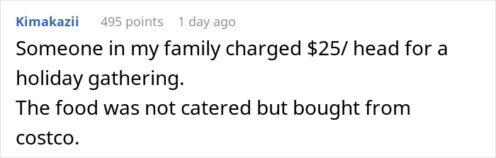 Person Travels 6 Hours, Gets Groceries For Weekend Stay At Sister's Home, She Charges Them $250 Person Travels 6 Hours, Gets Groceries For Weekend Stay At Sister's Home, She Charges Them $250