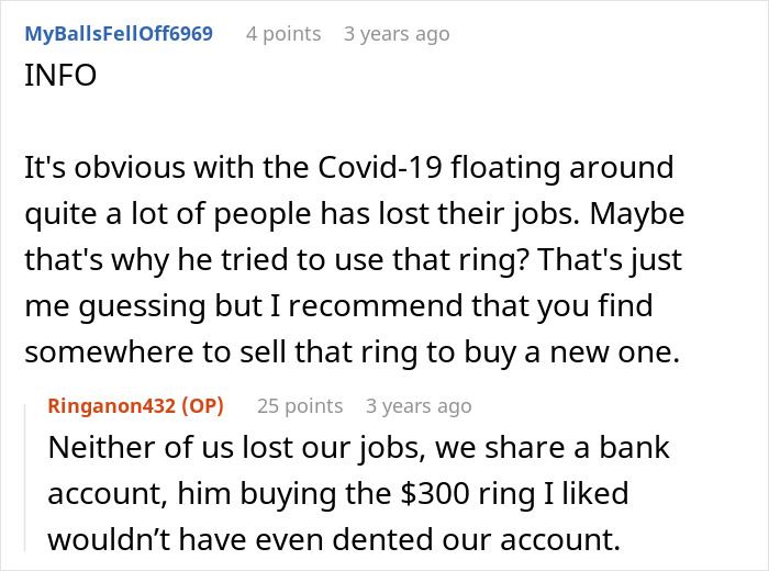 Woman’s Family And Friends' Opinions Split As She Rejects Proposal, Seeks Advice Online Woman’s Family And Friends' Opinions Split As She Rejects Proposal, Seeks Advice Online