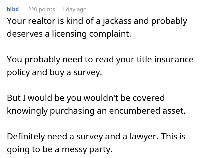 Neighbor Builds Fence On Guy’s Property While He’s Buying House, He Decides To Get Survey Neighbor Builds Fence On Guy’s Property While He’s Buying House, He Decides To Get Survey
