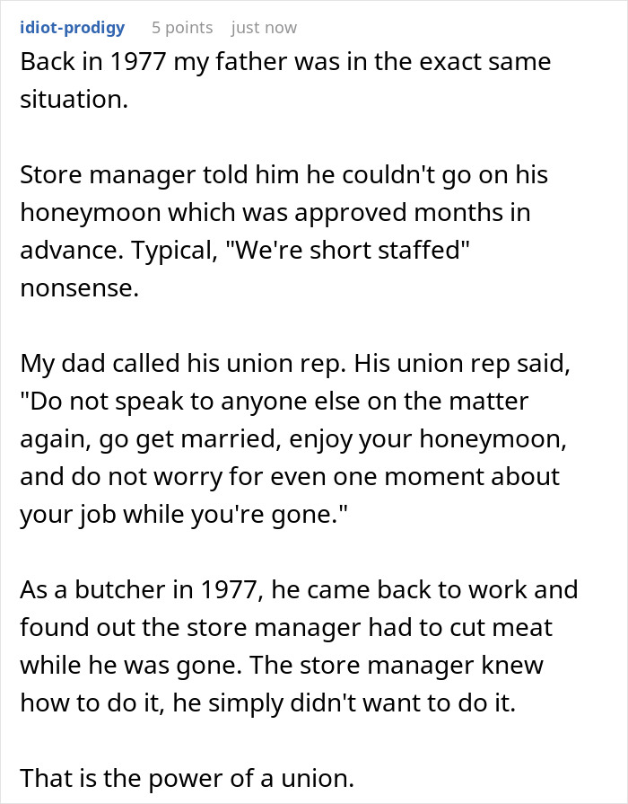 &ldquo;Set The Example&rdquo;: Manager Ordered To Work On His Wedding Day And Honeymoon