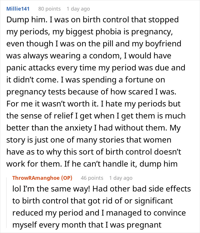 “Good Luck Finding A Girl Who Doesn’t Have A Period”: Woman Dumps BF Over Dumb Stance On Periods “Good Luck Finding A Girl Who Doesn’t Have A Period”: Woman Dumps BF Over Dumb Stance On Periods