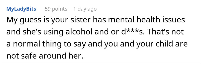 Pregnant Woman Wants Baby To Have No Contact With Aunt After A Comment About Punching Her Belly