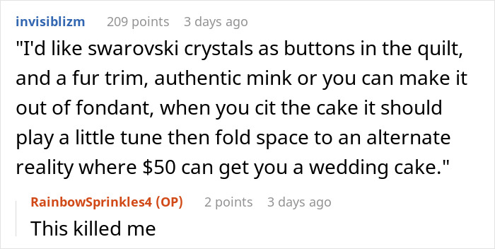 Client Drops “Take It Or Leave It” On Baker After Offering $50 For A Wedding Cake, They Leave Client Drops “Take It Or Leave It” On Baker After Offering $50 For A Wedding Cake, They Leave