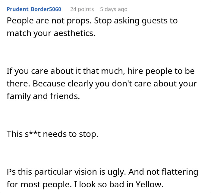 &ldquo;Don&rsquo;t Like Yellow, Sorry&rdquo;: Grandma Pushes Bridezilla Past Her Limit By Refusing Dress Code