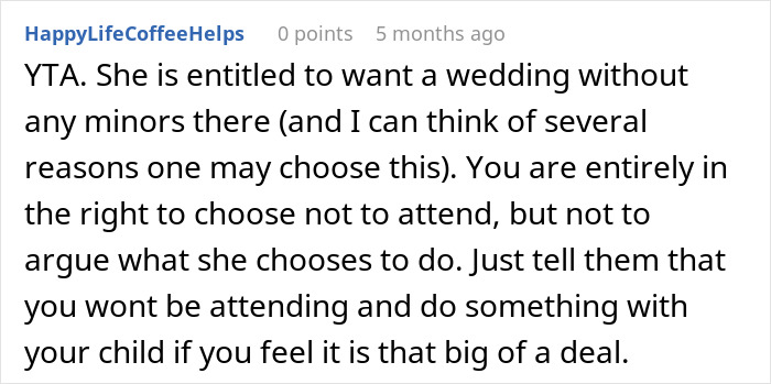 Woman Accused Of Throwing A Tantrum After Boycotting Sister’s Wedding Because Of Her Dumb New Rule Woman Accused Of Throwing A Tantrum After Boycotting Sister’s Wedding Because Of Her Dumb New Rule