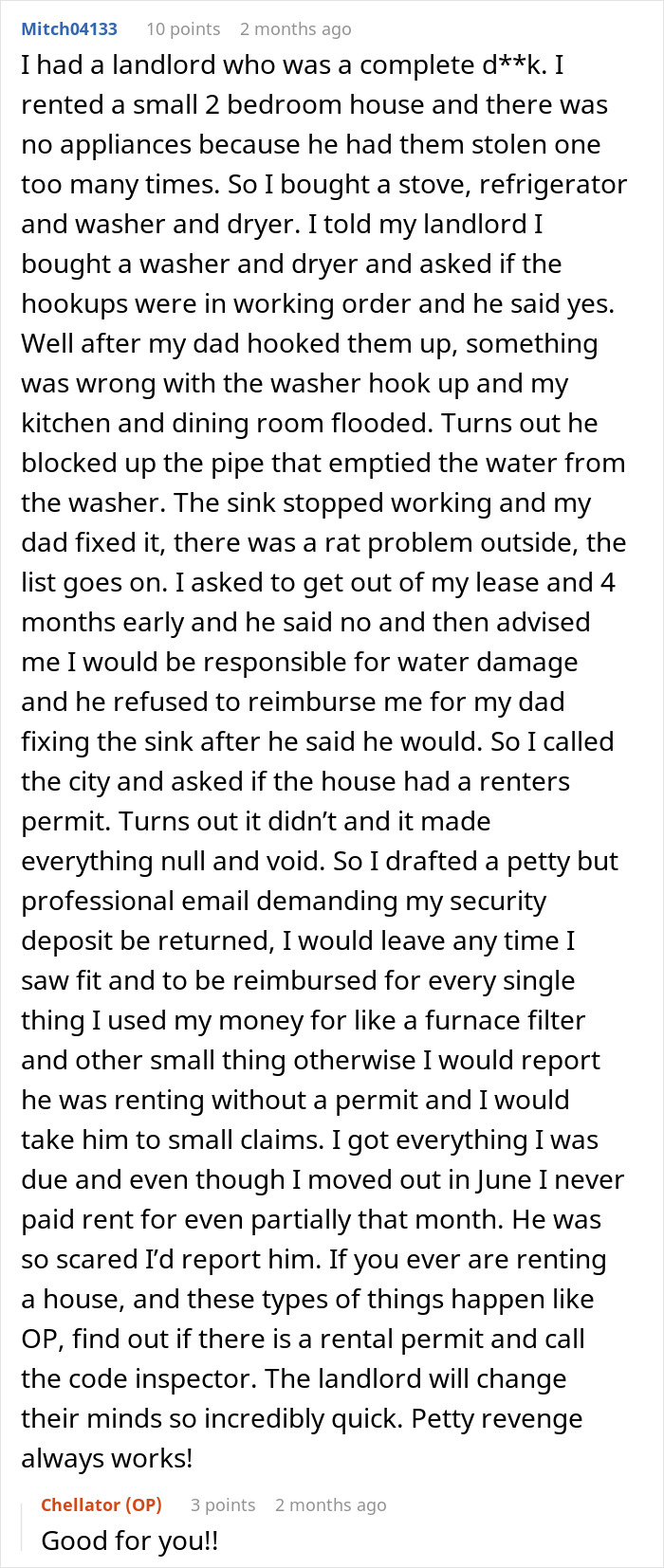 Woman Takes Revenge After 3 Years Of Hell, Leaves Landlord With Hefty Bill And Felony Charges