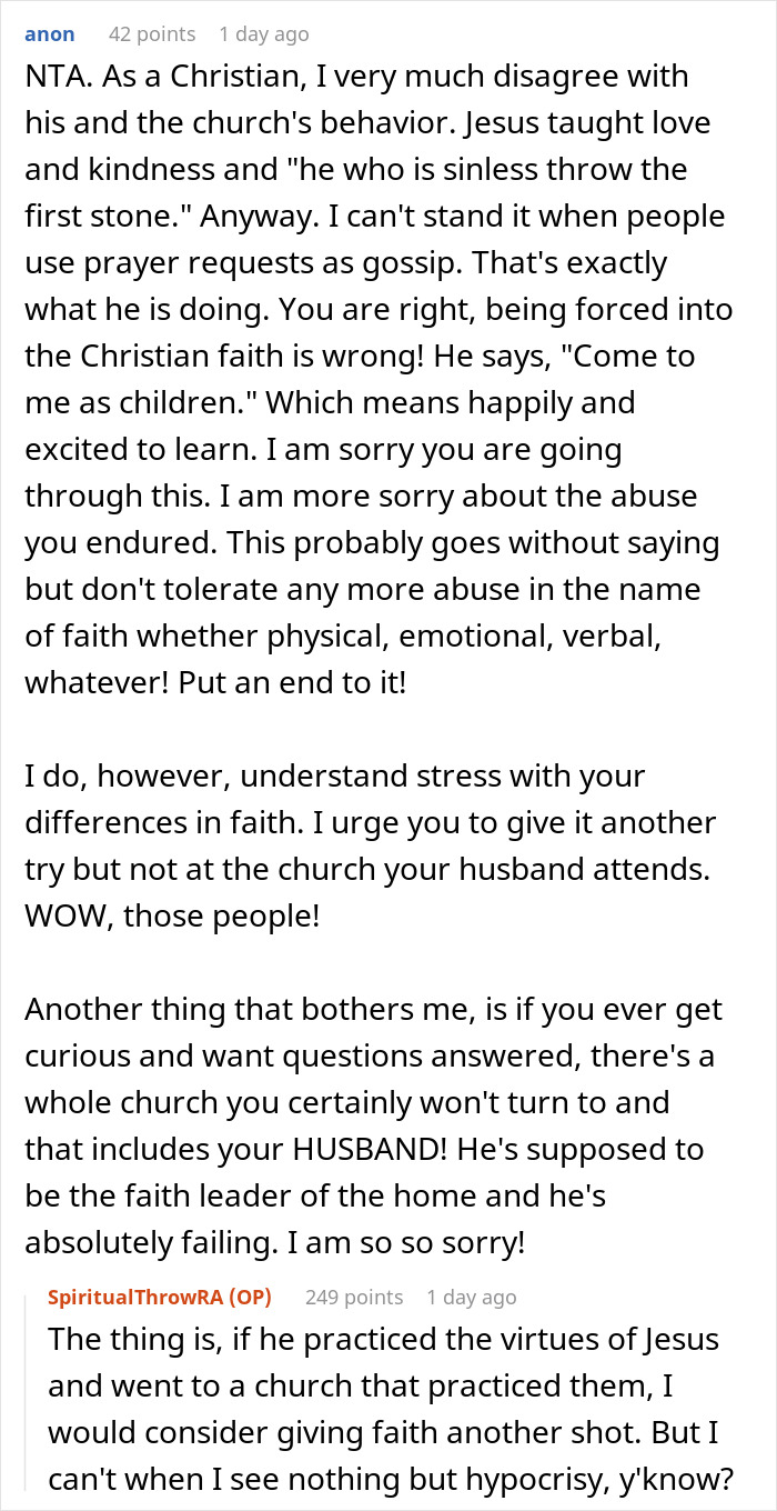 Woman Agrees To Convert If Husband Agrees To Actually Be A Good Christian, Triggers Him
