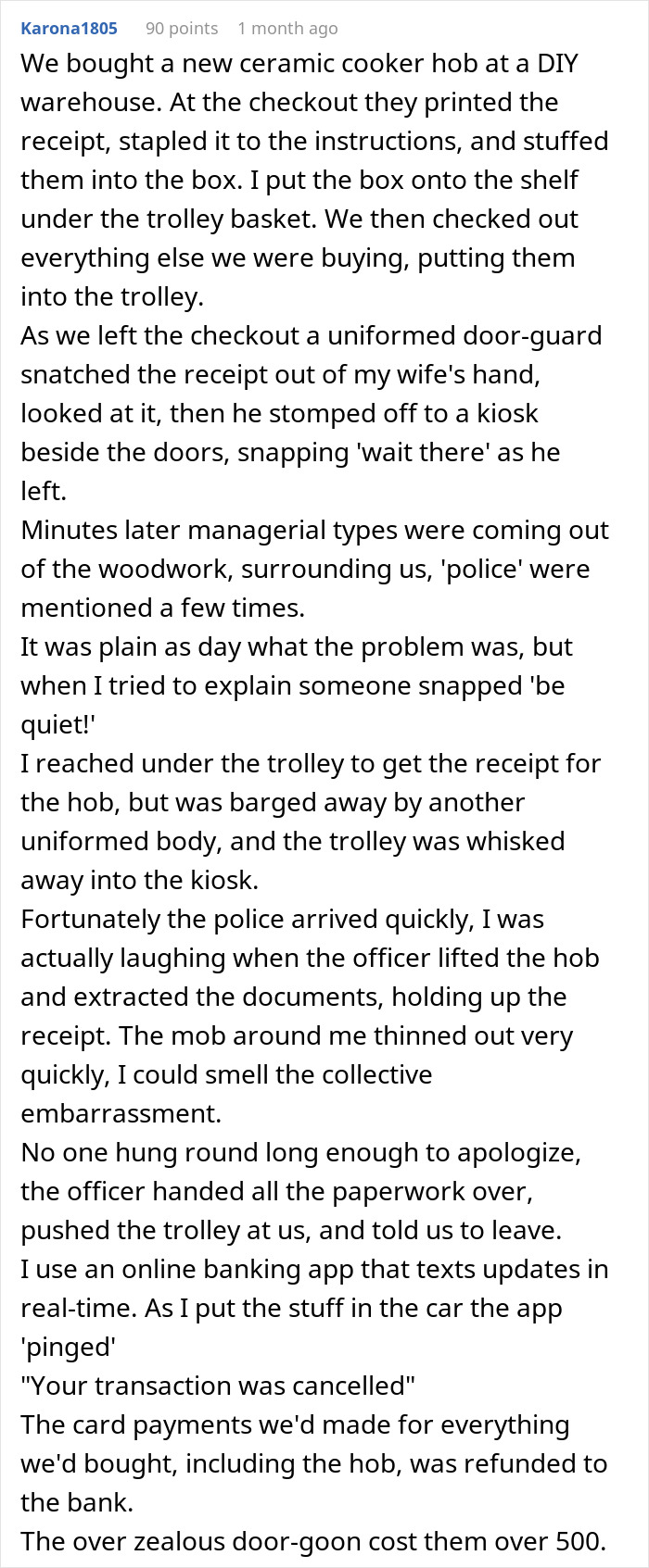 Man Gets Twice The Refund And A Gift Card After Shutting His Mouth And Letting Cashier “Do Her Job” Man Gets Twice The Refund And A Gift Card After Shutting His Mouth And Letting Cashier “Do Her Job”