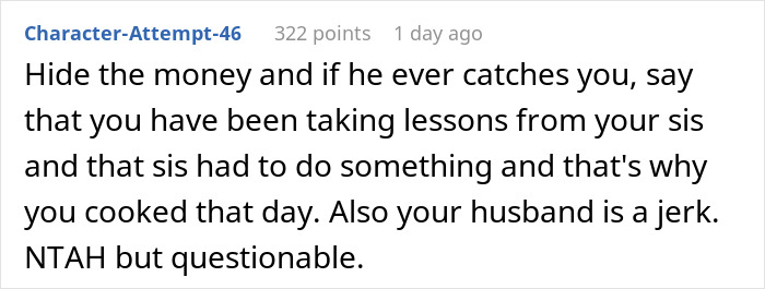&ldquo;Everyone Wins&rdquo;: Wife's Secret Scheme Brings Peace And Profit Amid Husband&rsquo;s Criticism