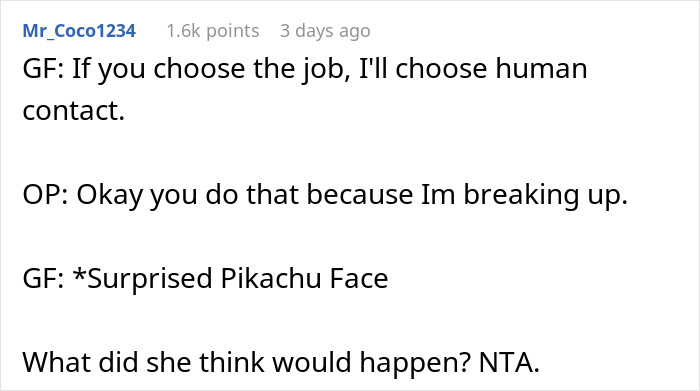 Man Breaks Up With GF On The Spot: “I Was Stupid To Think She Was A Decent Human” Man Breaks Up With GF On The Spot: “I Was Stupid To Think She Was A Decent Human”