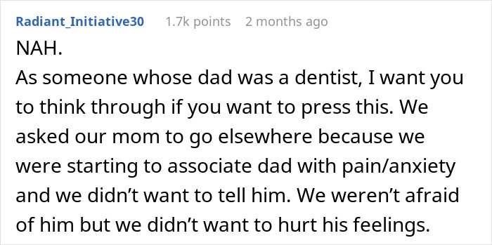 &ldquo;Am I The Jerk For Not Wanting To Pay For My Son&rsquo;s Dentist?&rdquo;