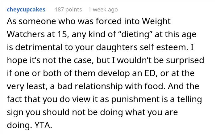 Parent Denies Punishing Their Skinny Twin After She Discovers True Motive Behind Family's Diet Shift Parent Denies Punishing Their Skinny Twin After She Discovers True Motive Behind Family's Diet Shift