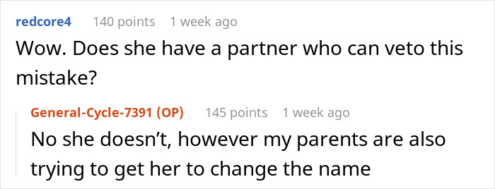 “I Thought She Was Joking”: Woman Begs Sister To Rethink The Name She Chose For Her Son “I Thought She Was Joking”: Woman Begs Sister To Rethink The Name She Chose For Her Son