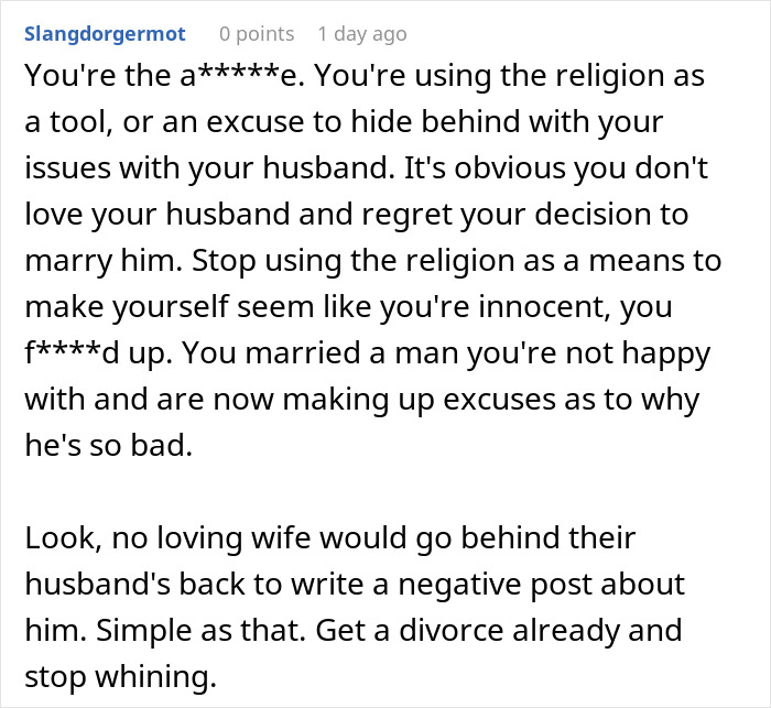 Woman Agrees To Convert If Husband Agrees To Actually Be A Good Christian, Triggers Him
