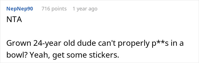 Man Repeatedly Messes Up The Toilet Without Consideration Of Roommate, She Plots A Lesson For Him Man Repeatedly Messes Up The Toilet Without Consideration Of Roommate, She Plots A Lesson For Him
