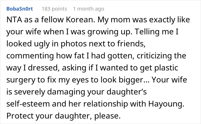 Woman Can&rsquo;t Stop Roasting Everything Her Daughter Does, Husband Loses His Cool And Asks For Divorce