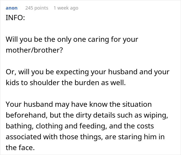 Husband Doesn&rsquo;t Want To Lose His Privacy, Won&rsquo;t Allow In-Laws To Move In, Wife Tells Him To Leave