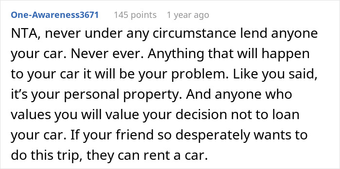 Guy Organizing A Cross-Country Trip Won’t Take “No” For An Answer When Borrowing Friend’s Car Guy Organizing A Cross-Country Trip Won’t Take “No” For An Answer When Borrowing Friend’s Car