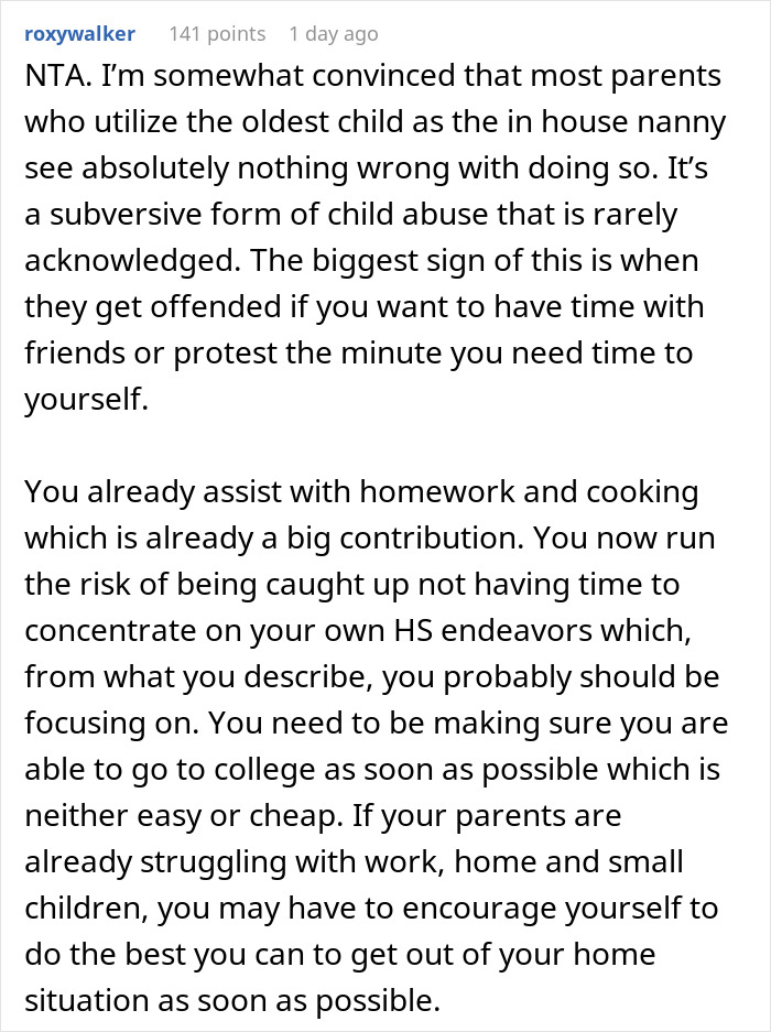 "AITA For Telling My Parents They Should Have Thought Twice Before Having More Kids?" "AITA For Telling My Parents They Should Have Thought Twice Before Having More Kids?"
