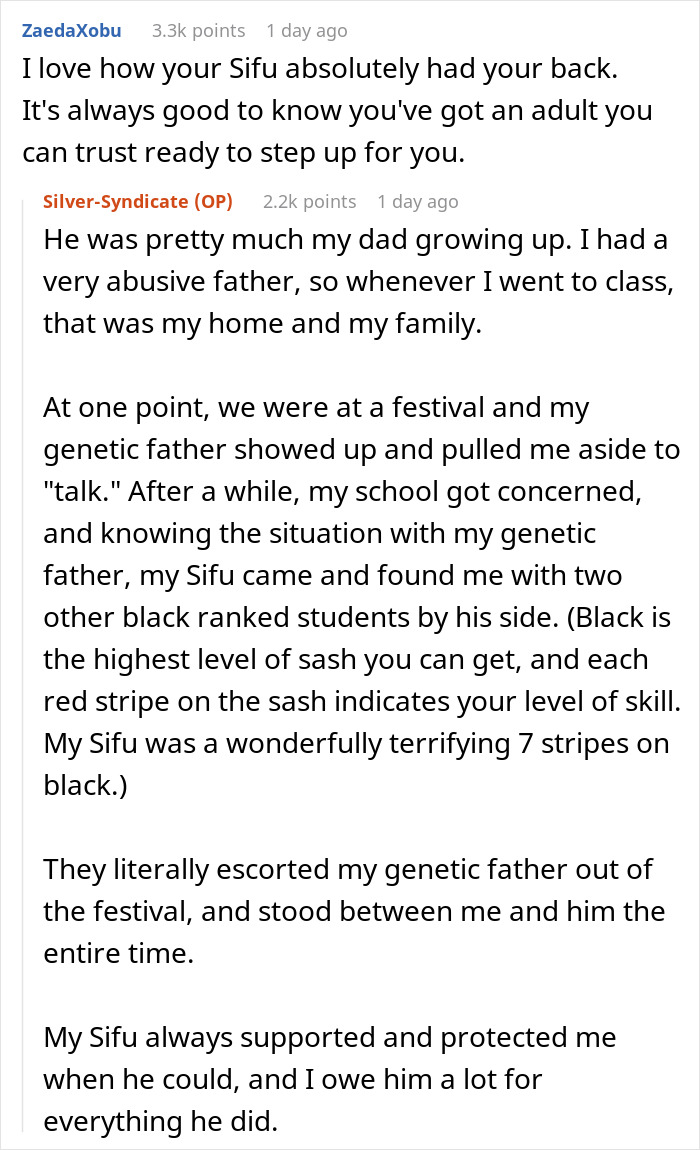 Internet Is Loving This Supportive Kung Fu Teacher&rsquo;s Malicious Compliance To A Sexist Client