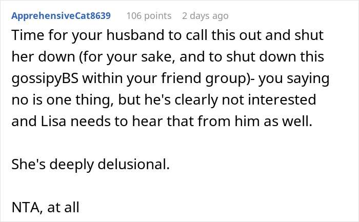 Woman Accused Of Being Selfish By Refusing To Share Her Husband Of 5 Years With Her Friend Woman Accused Of Being Selfish By Refusing To Share Her Husband Of 5 Years With Her Friend
