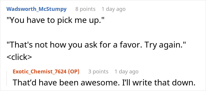 Guy Expects Brother To Drop Everything To Give Him A Ride, Gets A Ride Much Longer Than Expected