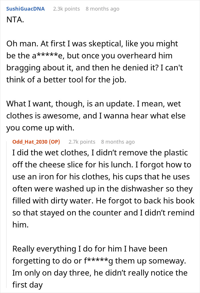 Woman Uses Weaponized Incompetence To Give Her Son A Taste Of His Own Medicine