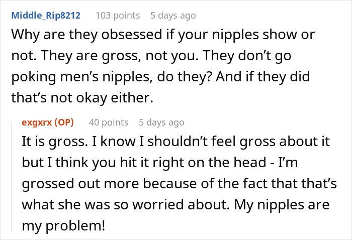 “Building Gossip” Gets Put On Probation By HR After Groping Coworker For "Not Wearing A Bra" “Building Gossip” Gets Put On Probation By HR After Groping Coworker For "Not Wearing A Bra"