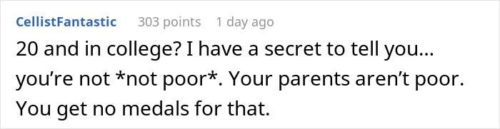 Woman Calls Friend Poor After She Remarks On Laundry Program Being A Waste Of Money, Enrages Her Woman Calls Friend Poor After She Remarks On Laundry Program Being A Waste Of Money, Enrages Her