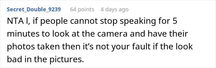 Rude Wedding Guests Complain About Terrible Pics Of Them, Get Shown Exactly Why That Happened