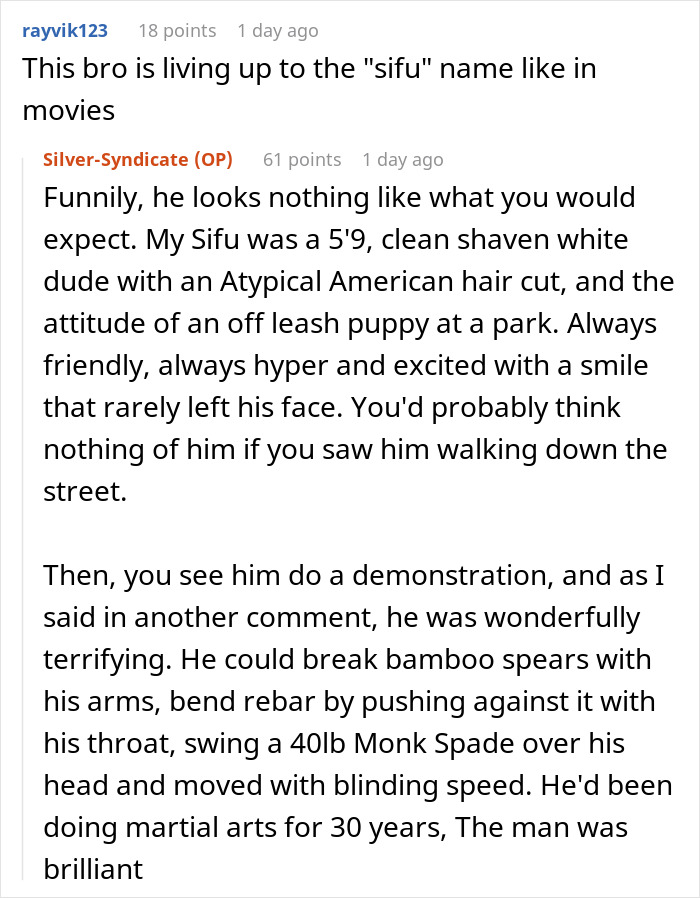 Internet Is Loving This Supportive Kung Fu Teacher&rsquo;s Malicious Compliance To A Sexist Client