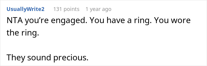 Jealous Stepsister Rages At Woman For Daring To Wear Her Expensive Ring To Her Engagement Jealous Stepsister Rages At Woman For Daring To Wear Her Expensive Ring To Her Engagement