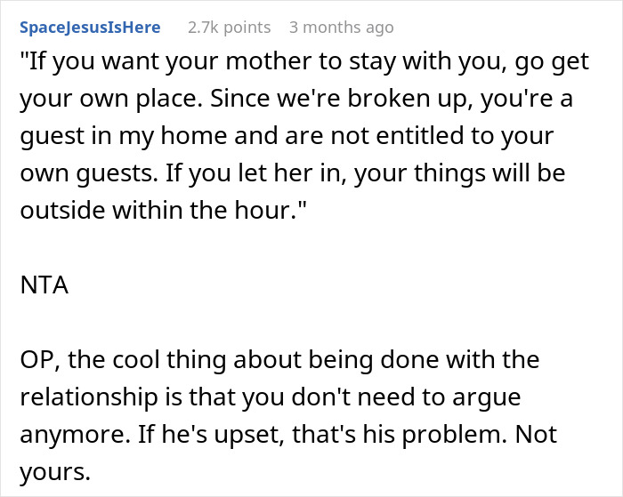 Woman Finally Is Free From Nasty MIL, Drama Ensues After She Refuses To Let Her Stay The Night Woman Finally Is Free From Nasty MIL, Drama Ensues After She Refuses To Let Her Stay The Night