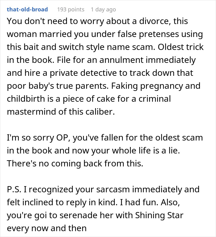 Man Learns Wife’s Secret Identity That She Briefly Used 12 Years Ago, Mocks Her Online Man Learns Wife’s Secret Identity That She Briefly Used 12 Years Ago, Mocks Her Online