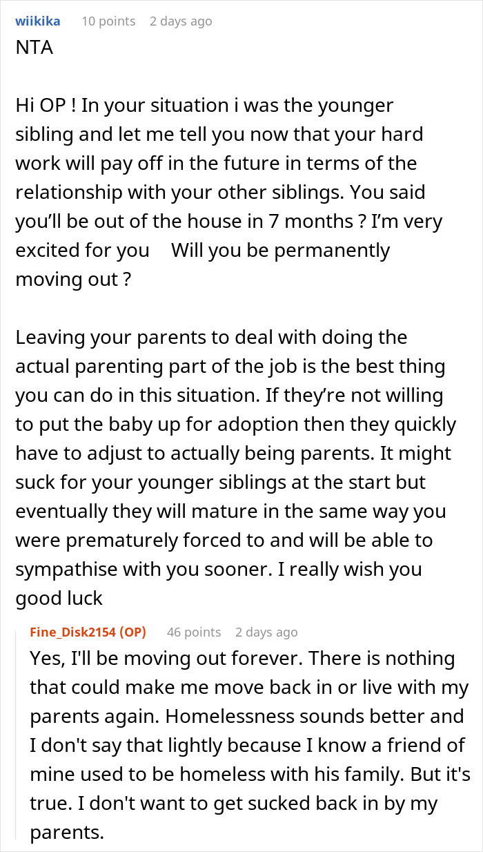 Teen Son Tells Parents To Place Their Baby For Adoption If They Won’t Raise It, They Are Outraged Teen Son Tells Parents To Place Their Baby For Adoption If They Won’t Raise It, They Are Outraged