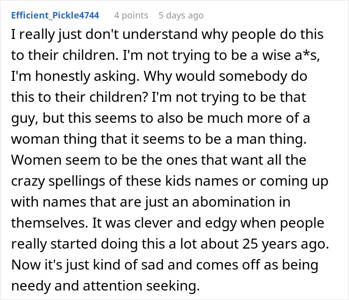 &ldquo;Kunthea&rdquo;: Woman Documents The Most Unfortunate Baby Names That Utah Parents Have Chosen