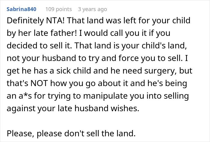 Woman Won&rsquo;t Sell Daughter&rsquo;s Inheritance Just So Her Stepson Can Get Surgery, Clashes With Husband