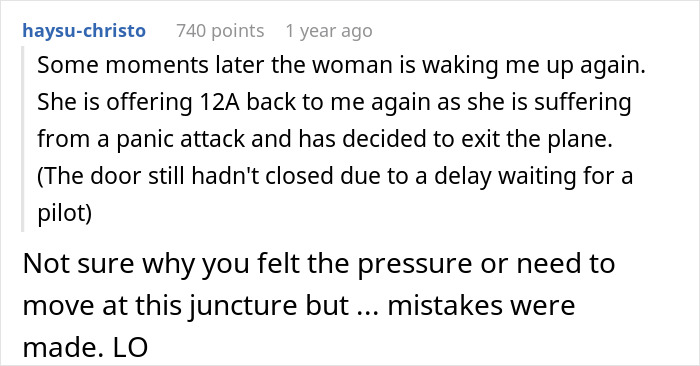 Man Shares Seat-Swap Story That Permanently Changed His Mind On Being Nice And Trading Seats Man Shares Seat-Swap Story That Permanently Changed His Mind On Being Nice And Trading Seats