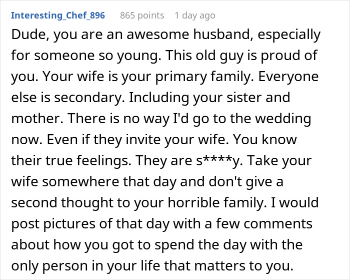 &ldquo;I Thought It Was A Joke&rdquo;: Guy Can&rsquo;t Believe His Family Would Insult Disabled Wife Sleeping Upstairs