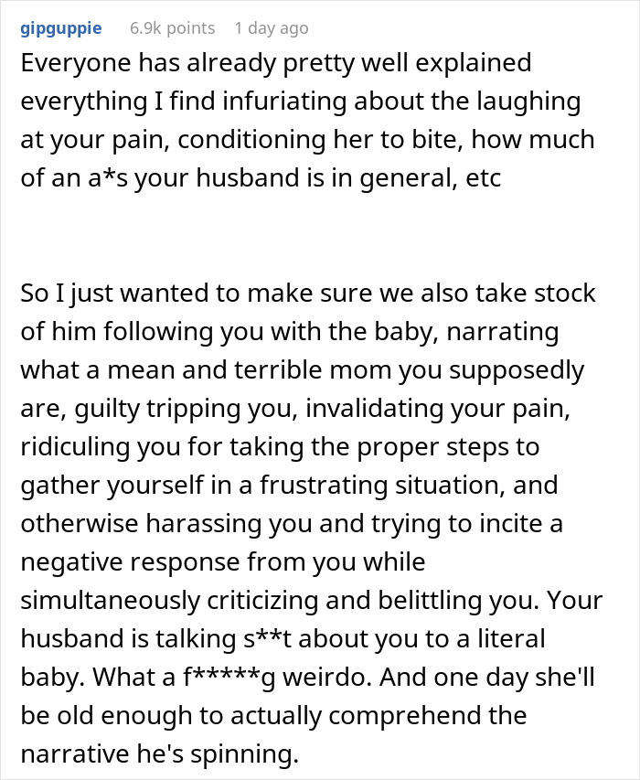 Nursing Mother Snaps After Husband Keeps Laughing At Her Pain, Pinches His Nipple Extremely Hard