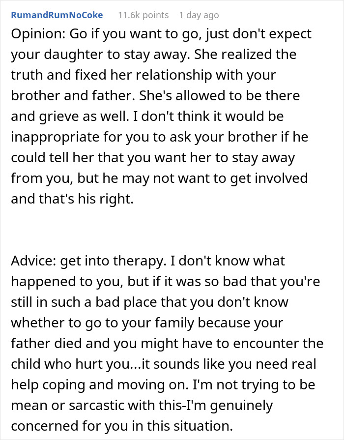 Estranged Woman Finally Sees The Truth And Wants Dad Back In Her Life, He Doesn't Want To Reconnect