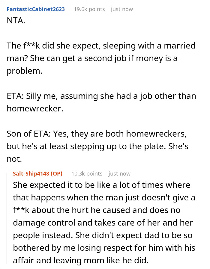 "[Am I The Jerk] For Shrugging When My Dad's Wife Told Me They Need All Of Dad's Money Right Now?"