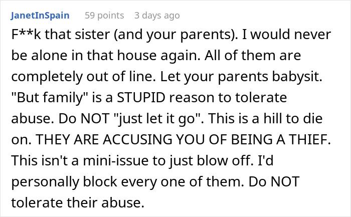 Woman Threatens To Call The Police On &lsquo;Thief&rsquo; Sister, Then Begs Her To Babysit