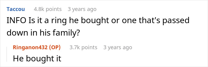Woman’s Family And Friends' Opinions Split As She Rejects Proposal, Seeks Advice Online Woman’s Family And Friends' Opinions Split As She Rejects Proposal, Seeks Advice Online